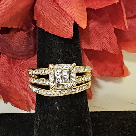 2 stacked Ring Set - Picture 2 of 4